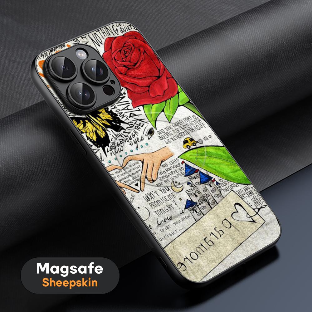 Album P-Param-ore R-Rio-TES Phone Case For iPhone 17 16 15 14 13 12 11 Plus Pro Max High-end Luxury Magsafe Sheepskin