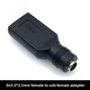USB-адаптер "папа-мама" DC-штекер 3,5*1,35 мм 4,0*1,5 5,5*2,1 2,5 Зарядный штекер блока питания