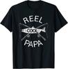 Father's Day Fishing Reel Cool Papa Dad Joke Unisex T-shirt
