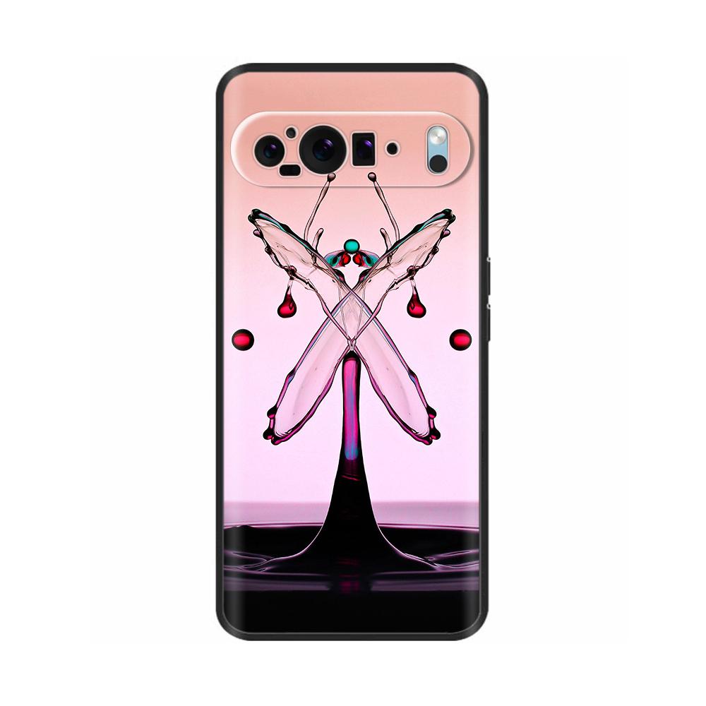 Чехол для телефона Google Pixel 10 Pro XL, мягкий силикон TPU, окрашенная задняя крышка для Google Pixel10 Pro XL, черный, ударопрочный защитный