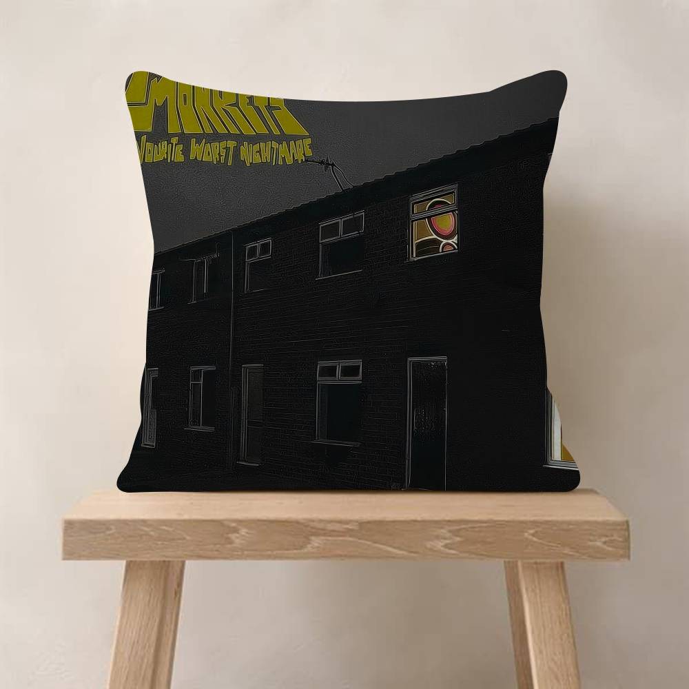 Vintage Arctic Monkeys Rock Band Music Cushion Cover Decorative Pillow Sofa Home Decor Case Pillow Cases