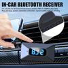 Автомобильный Bluetooth 5.4 T65 Мини USB передатчик приемник со светодиодным дисплеем Handsfree Call Car Kit Авто Беспроводное аудио для FM-радио