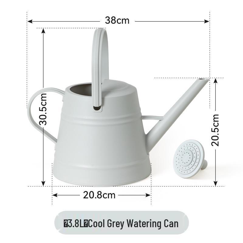 Large Capacity Long Spout Watering Can with Shower Head for Gardening