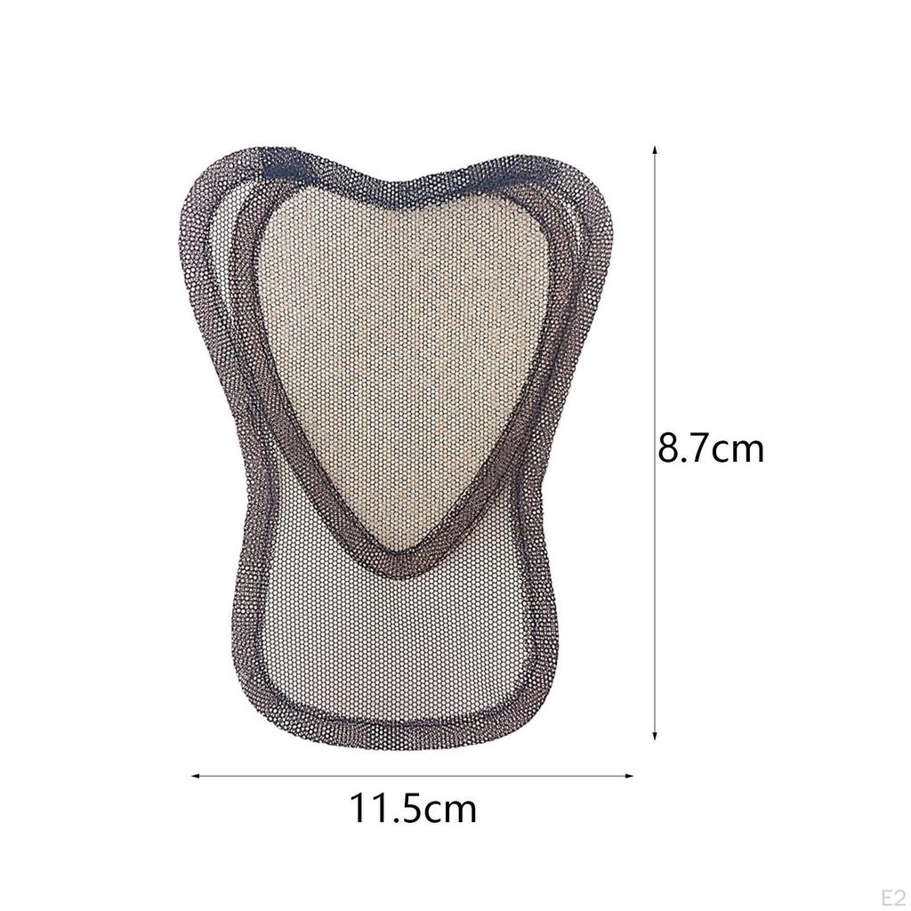 Парики Шапки Чулки Эластичные Эластичные В Форме Сердца Настоящие Эластичные Невидимые Женские Сетки Для Волос