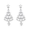 Alloy Christmas Drop Earrings Pendant Ear Studs New Xmas Tree Earrings  Women