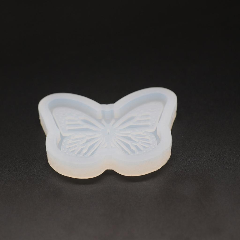 Flexible Silicone Mold Handmade Butterfly Earrings Moulds Pendant Molds Silicone Material Casting Mould for Bag Charm
