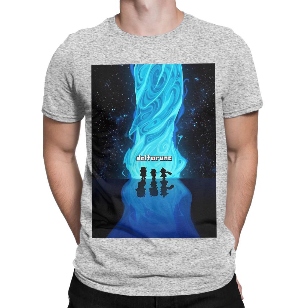 Deltarune Blue Light Funny Graphic 100 Cotton Tshirt Deltarune Tees Tops For Unisex
