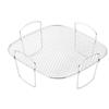 304 Stainless Steel Square Air Fryers Basket Insert Dishwasher Safe Grill Rack For Cooking Baking And Food Dehydration