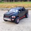 New 1:32 RAM Pickup Truck Alloy Model Toy Car with Sound Light and Bounce Action Kids Toy Gift