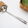 Colander Soup Spoon Anti-scalding Long Handle Thick Stainless Steel Strainer Skimmer Porridge Hot Pot Spoon Cooking Tools