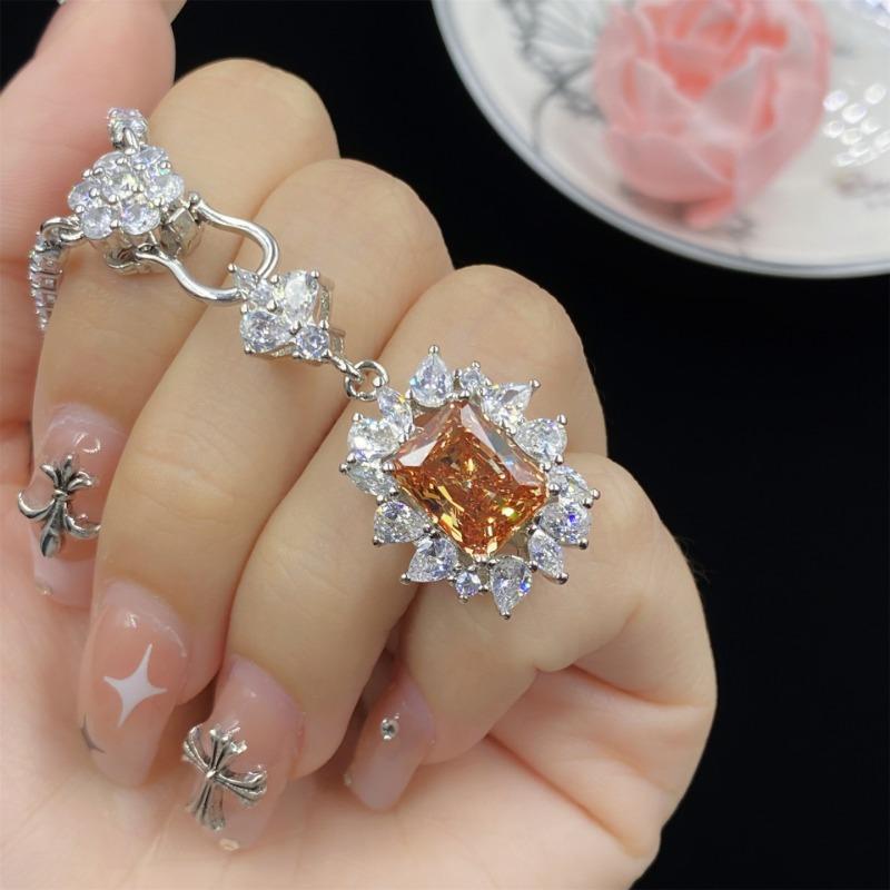 Sace Gems Классические кольца из медного сплава с цирконием, серьги, кулон, ожерелье, комплекты ювелирных изделий, подарки для свадебной вечеринки