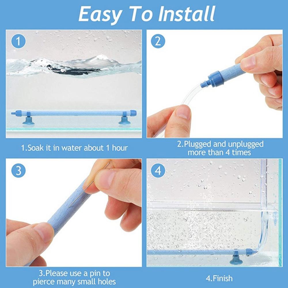 Без загрязнения кислородный воздушный пузырьковый воздушный насос пузырьковая трубка пузырьковый диффузор воздушный насос аксессуары