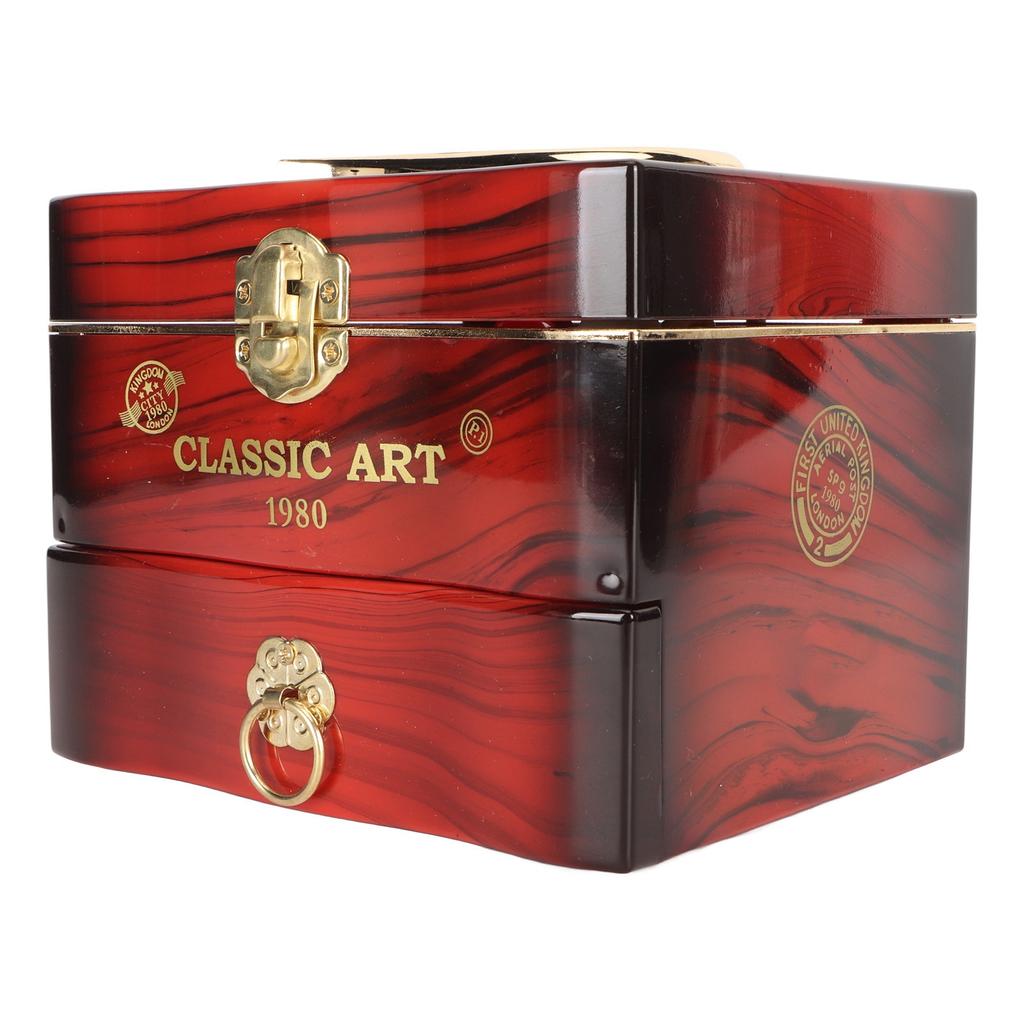 Rotating Ballerina Dancer Music Box Nostalgic Elegant Dancing Girl Musical Jewellery Box for