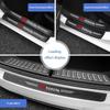 Наклейки-защитные накладки на пороги из углеродного волокна для Corolla RAV4 Camry Yaris Land Cruiser Prado Защита от царапин Автомобильные наклейки с логотипом