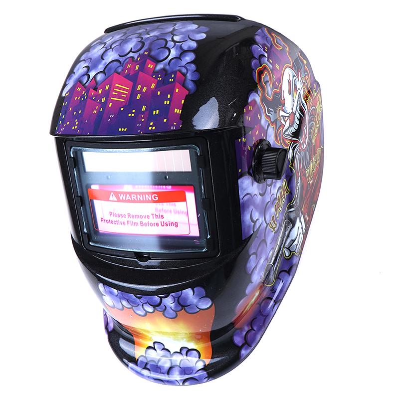 Солнечный автоматический затемняющийся электросварочный шлем дуговая сварка Mig Tig электрическая сварка маска