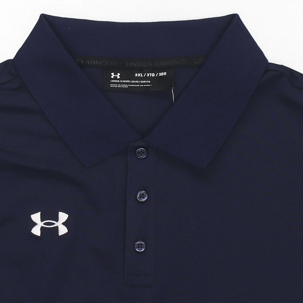 Under Armour Повседневная спортивная тренировочная рубашка-поло с короткими рукавами, мужские топы Academy-Blue 21500536-408