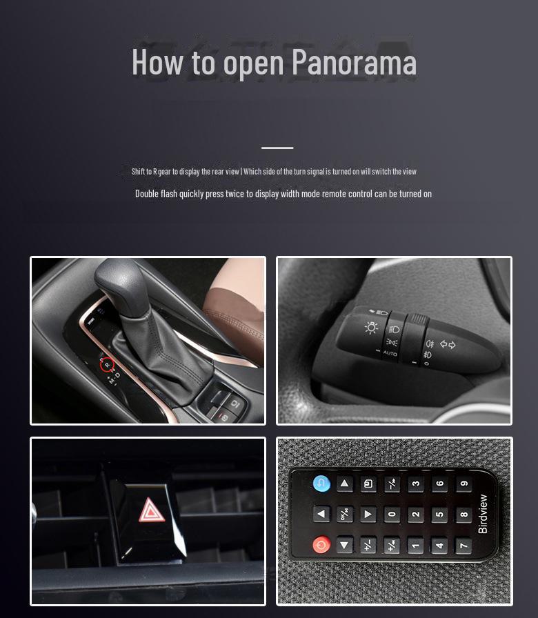 Декодер панорамных изображений 360° для Geely Binyue, Binrui, Emgrand, Boyue, Borui, Jiaji