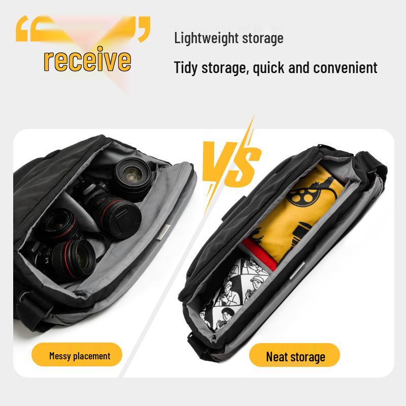Ambitful Magic Velcro Fabric Camera Lens Wrap Bag