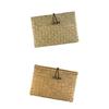 2pcs Seaweed Woven Cube Basket Organizer Boxes Bin for Drawers Desktop