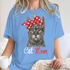 Funny Cat Mom Shirt For Cat Lovers Mothers Day Gift Tshirt Fashion Cat Lover Gift Unisex Unisex Short Sleeve Streetwear
