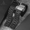 Для Luminox 3051 3150 Наручный ремешок для часов для активного отдыха и военных, Ремень для дайверских часов 23 мм, Мужской ремешок из углеродного волокна, Аксессуары для браслета на запястье, Черный