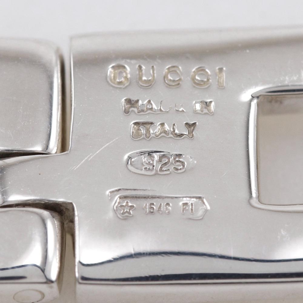 GUCCI G logo Bracelet Silver925 40.3g unisex Used