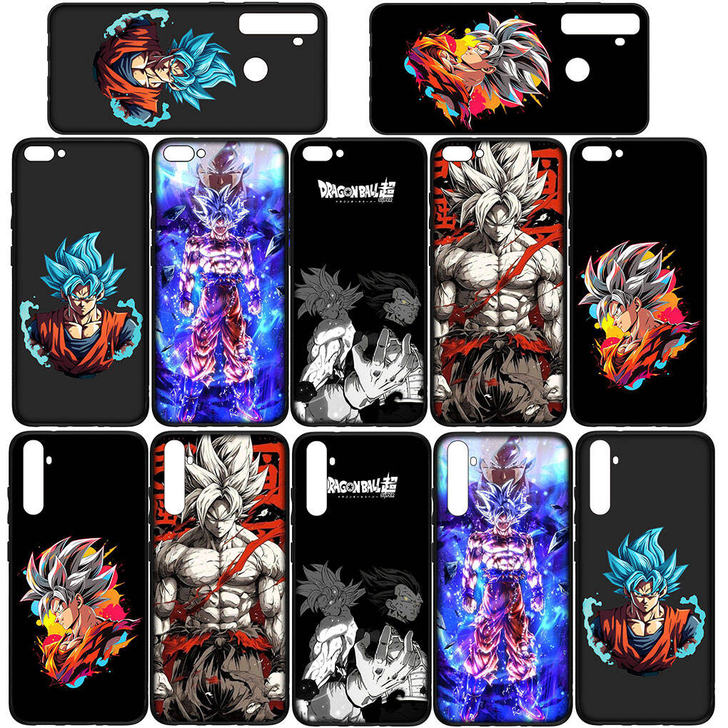 Чехол для телефона для iPhone 17 15 16 Plus Redmi Note 14 12 11 13 Pro Max Huawei P30 P20 Lite Y9 OPPO A60 A40 A80 A18 A16 A54 Постер Dragon Ball Z Goku Чехол