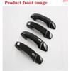 Car four door handle Decorative frame Black For MG HS -2024