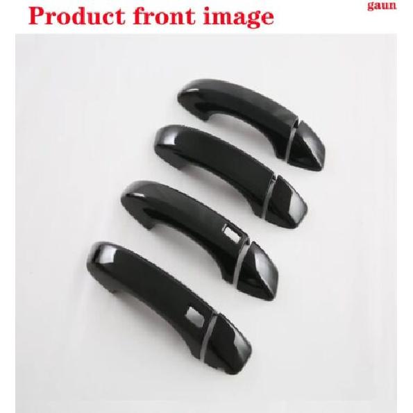 Car four door handle Decorative frame Black For MG HS -2024