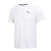 Logo Solid Color Round Neck Pullover Quick-Dry Sports Casual Fitness Breathable Training Running T-Shirt Men T-Shirt White 520141-02