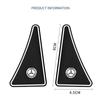 WVWGI1 For Benz GLC GLK 2pcs/set Car Door Protector Anti-collision Strip Sticker Corner Cover Accessories For Mercedes Benz W211 W204 W
