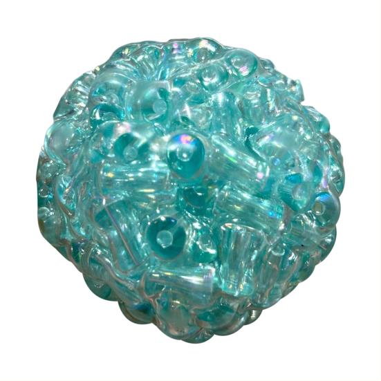 Хрустящий антистресс мяч для снятия тревоги и стресса, шарик с бусинами, игрушка для сжимания, портативный для путешествий, мягкий ТПР, успокаивающий текстурированный мяч, сенсорная игрушка-непоседа