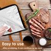 Большой термостойкий мешок для отдыха мяса после BBQ с широким горлом и молнией, многоразовый мешок для отдыха мяса после BBQ для гриля, пикника, кемпинга