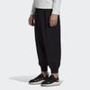 Y-3 Черные мужские брюки из изысканной шерсти с манжетами GK4567