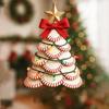 Yousheng Baseball String Lights Christmas Ornament Festive Lantern Design Sports Enthusiast Christmas Decor Holiday Decoration