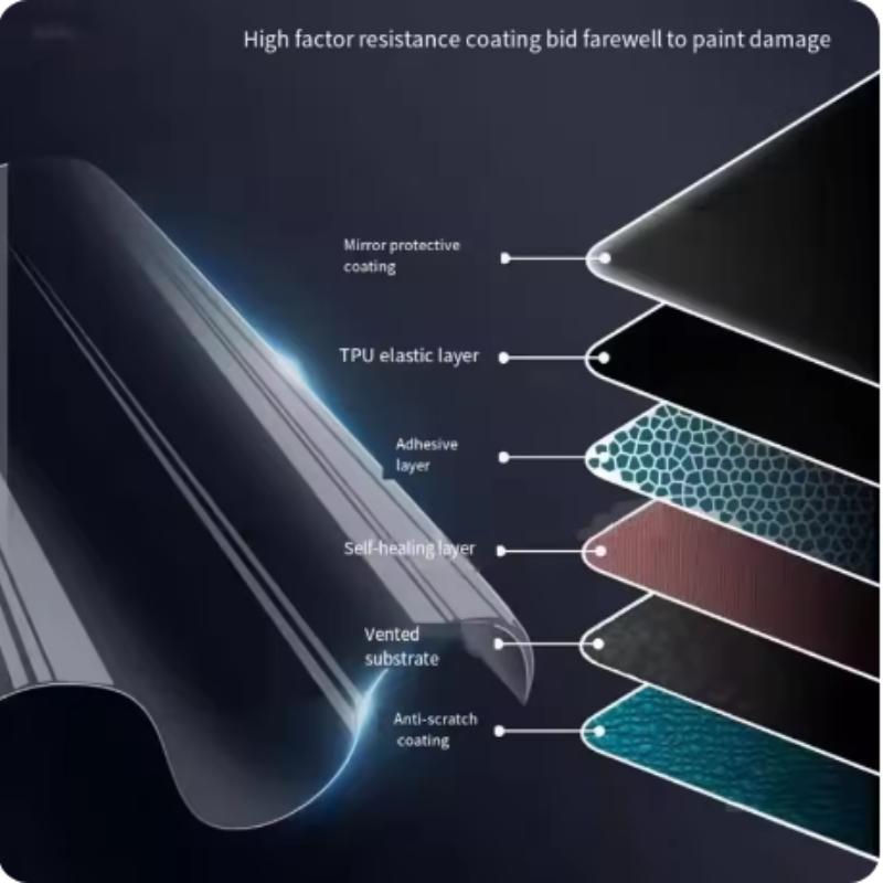 For BMW 3 Series G20 G21 F30 F31 F34 Car Headlight Tint Black Protective Film Transparent TPU Anti-scratch Sticker Accessories zjvg31