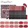 12 Color Set Lipstick Pen Dumplings Velvet Foggat Surface Red Pen with Pen Knife Automatic Lip Line Pen Suit