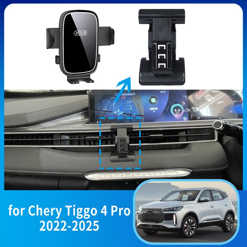 Для Chery Tiggo 4 Pro 2024 2025 Автомобильный держатель для мобильного телефона Навигационная подставка Автомобильный GPS-кронштейн Аксессуары