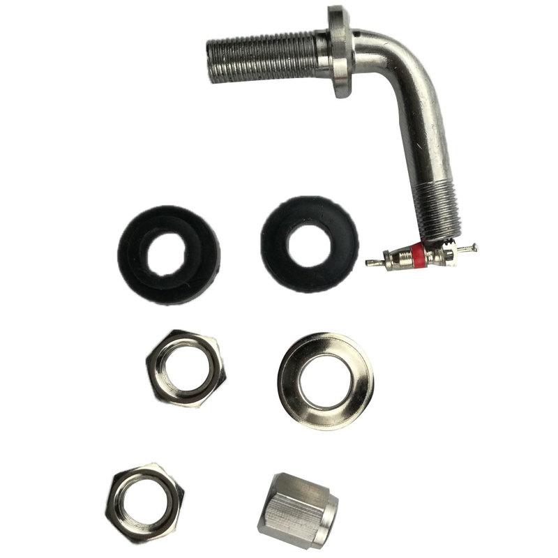 2Pcs 90/135 Degree Angle Car Motorcycle Wheel Tire Vacuum Valve Stems Tyre Extension Valve Bolt Motorbike Accessories