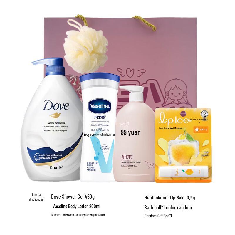 DOVE Праздничный набор для ухода за кожей и дома