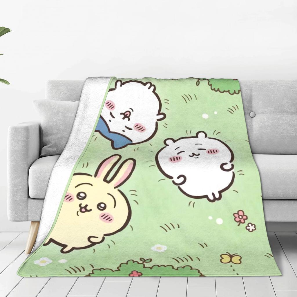 Чиикава Плед для плавания Качество Мягкий Теплый Плед Весна Дети Гостиная Новинка Покрывало