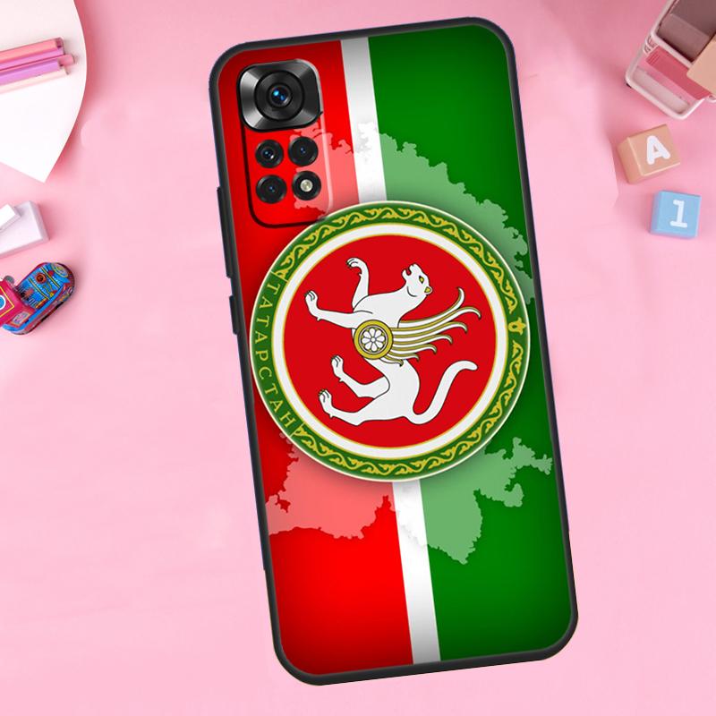 Флаг Татарстана Герб Для Xiaomi Redmi Note 13 10 12 11 14 15 Pro Plus Чехол Для Redmi 15 13C 12C 14C 10C 15C