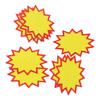 Yellow Explosive Stickers Paper Promotional Paper Multifunctional Advertising Paper  Office