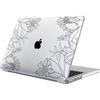 Protective Case for MacBook Pro 16" - BOOLING - Model M1/M2/M3/M4 - Ultra Slim - Flower Pattern - Durable