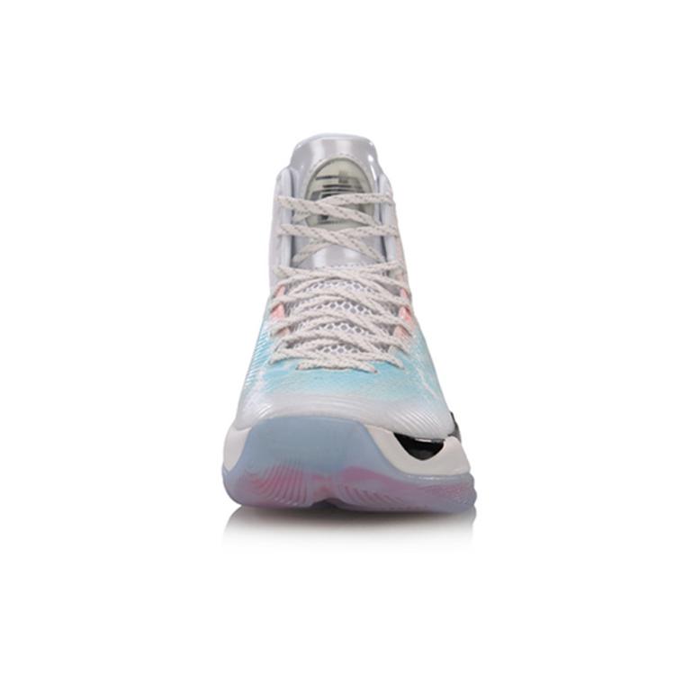 Li Ning YuShuai 11 Готовы к игре Нескользящие Износостойкие Высокие Баскетбольные Кроссовки Мужские Медовый Персик ABAM023-5