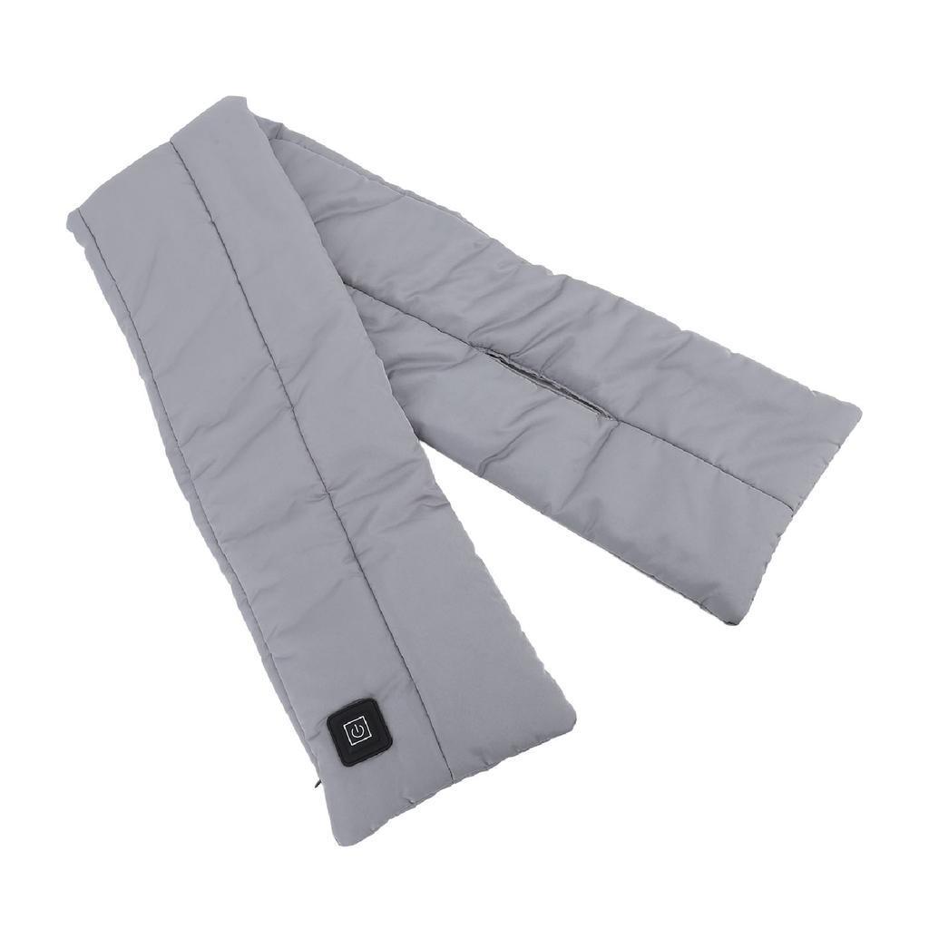 Heated Scarf USB Warming Scarf Adjustable Temperature Soft Comfort Cotton Washable Electric Neck Heating Wrap for Winter