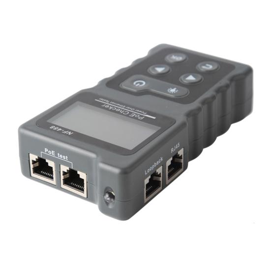 NF-488 Цифровая сеть Ethernet LAN CAT5 CAT6 PoE Кабельный переключатель Тестер Детектор