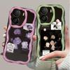 Silicone Soft Wave Case Glossy Floral Rose Shell Mobile Phone Black Back Cover for iPhone Samsung Xiaomi Redmi Poco