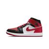 Air 1 Mid White Bred Toe