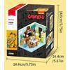 Garfield Car Building Blocks City Magic Cartoon Cat Anime Figures Collection Dispaly Model DIY Bricks Toys For Kid Birthday Gift